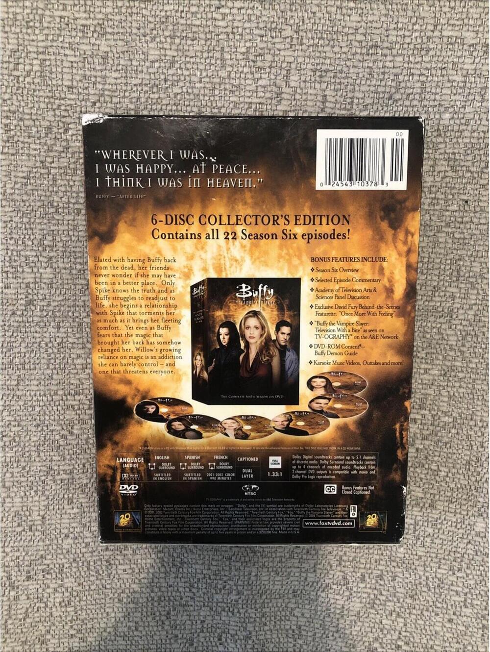 Buffy the Vampire Slayer DVD Collection. Complete Season Four And Season Six. - Picture 13 of 16